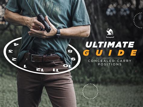 Concealed Carry Positions: Ultimate Guide - Vedder Holsters