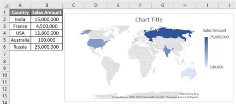 Image result for Excel Map/Chart Layers