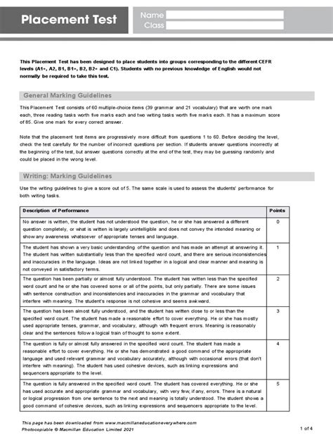 Image result for Study Guide for Writing Placement Test