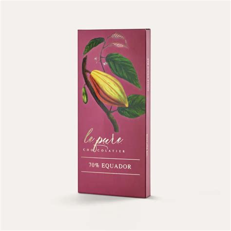 Le Pure 70% Ecuador Single Origin Dark Chocolate Bar – Provenance Gifts