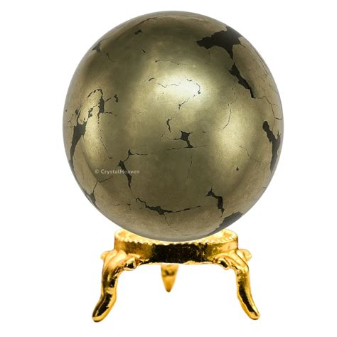 Pyrite Crystal Ball - Premium Crystal Crystal Spheres for Fortune Telling