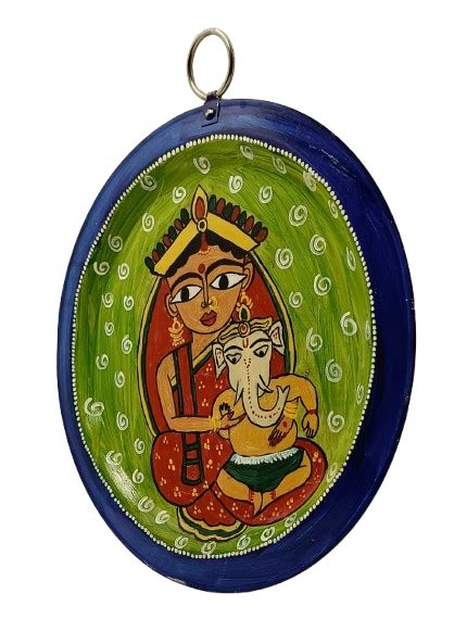 Authentic Pattachitra Craft Wall Decor on Aluminium Plate - Mukherjee ...