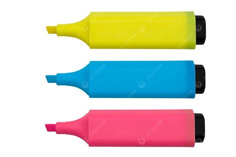 Highlighters Purple Tip Marker, Tip, Mark, Three PNG Transparent Image ...