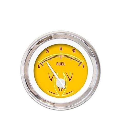 Aurora Instruments (GAR2120ZMXKABCD) Pinstripe II Yellow Fuel Level ...