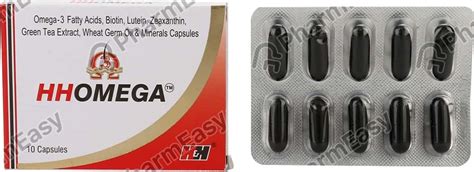 Buy Hhomega Strip Of 10 Capsules Online at Flat 15% OFF | PharmEasy