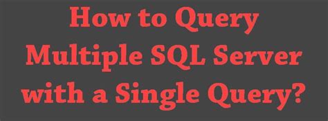 Image result for SQL Server Has Multiple Database