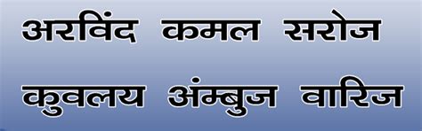 10 Most used professional Hindi fonts for official purposes.