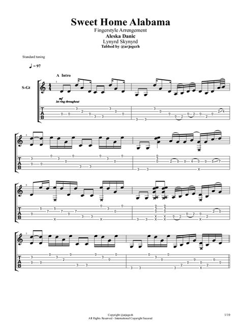 What Chords Are In Sweet Home Alabama at Levi Gether blog