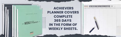 ACHIEVER'S PRODUCTS Weekly Undated Task Planner | 100 GSM 50 Sheets ...