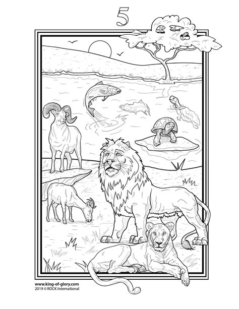 King of Glory Coloring Book – Gospel Folio Press