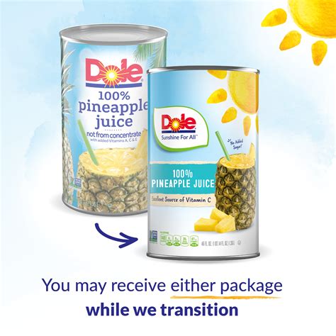 Dole Pineapple Juice Can