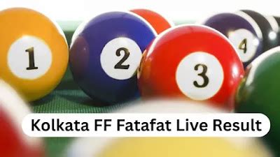 Kolkata FF Fatafat Result Today, 3 September 2025: Live Winning Numbers ...