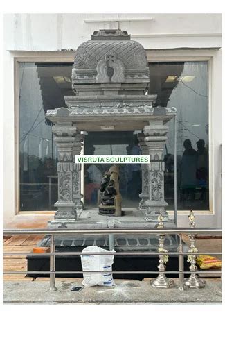 Stone Temple - Black Stone Temple Manufacturer from Mahabalipuram