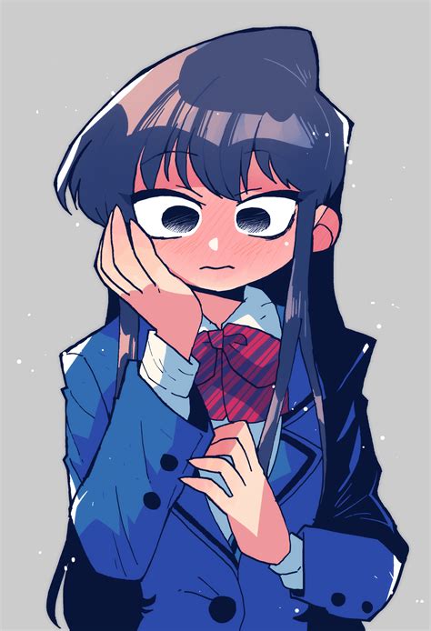 komi shouko (komi-san wa komyushou desu) drawn by rariatto_(ganguri ...