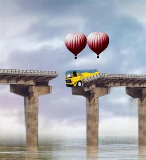 Impossible to build a base in the river to lower the tanker hanging on ...