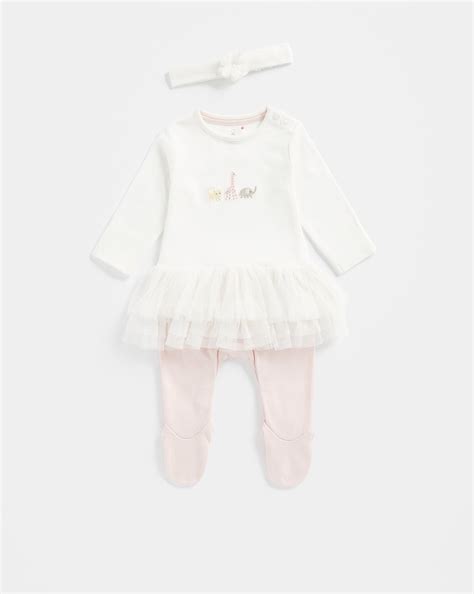 Girls Full Sleeves All In One -White