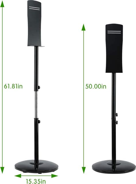 Buy Dispenser Floor Stands for Soaps/Cleansers/Etc Steel Glossy ...