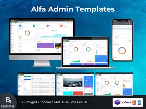 Alfa - Responsive Admin Dashboard Template & Dashboard UI Kit