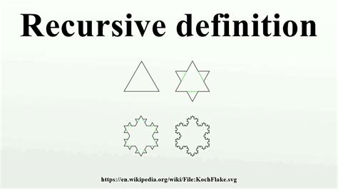 Image result for Recursive Infinity Definition