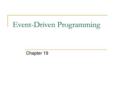 Event-Driven Programming 的图像结果