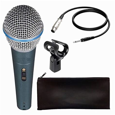 Beta 58A Singing Mic Studio Voice Recording Vocal Microphone Karaoke M