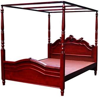 TAJFURN Queen Size Siddiq Wooden Bed/Cot with Trolley Type Storage ...