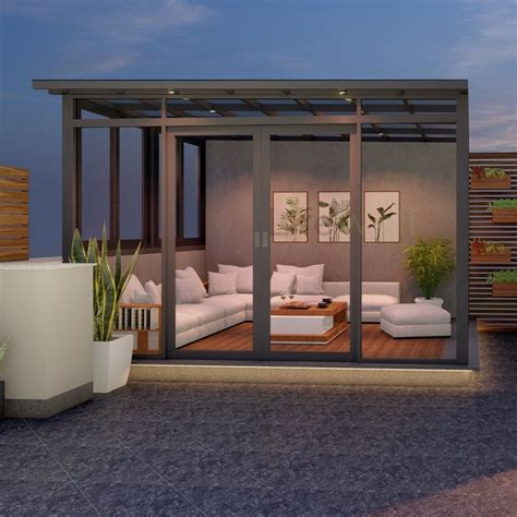 Tranquil Glass Porta Cabin GL (Per Sqft) – LifeWall - Outdoor and ...