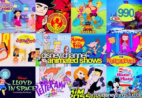The Cartoons were better quality | Disney channel shows, Old disney ...