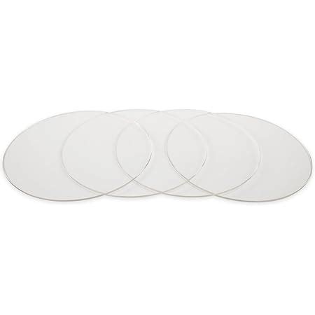 14" Round Clear Plastic Reusable Cake Board : Amazon.in: Home & Kitchen