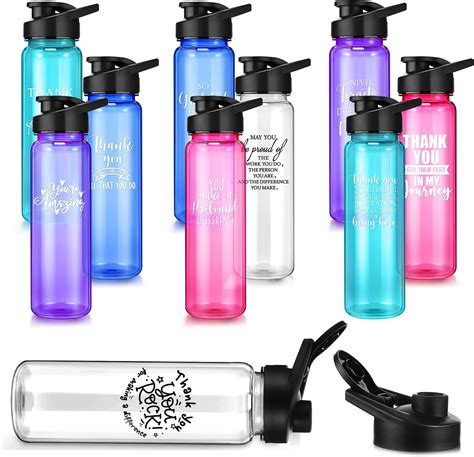 Amazon.com: 30 Pcs Water Bottles Bulk Employee Appreciation Gifts Thank ...
