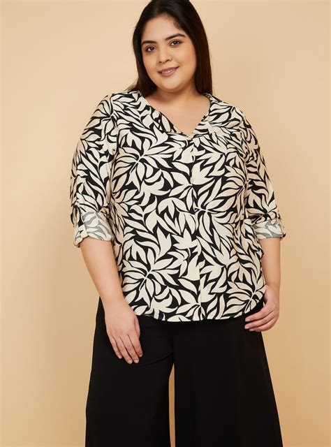 Buy Women Printed Blouse Online at just Rs. 899.0 - 1000016321495 | Max ...
