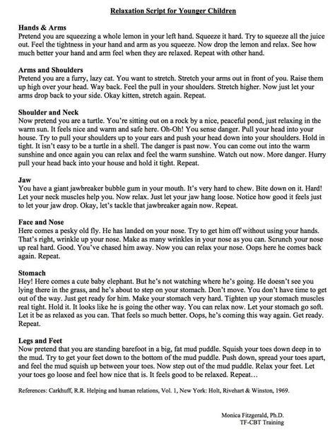 Image result for Paired Muscle Relaxation Script