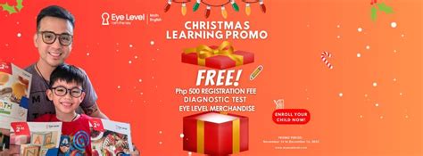 Christmas Learning Promo, Eye Level Springville Molino, Bacoor ...