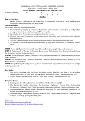 Unit-II - lecture notes - UNIT- II Fundamentals of DevOps: Architecture ...