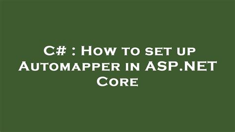 Image result for Using AutoMapper in MVC