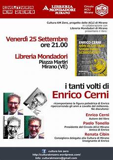 libreria mondadori mirano mirano incontro con l autore enrico cerni acli venezia libreria mondadori mirano mirano incontro con l autore enrico cerni acli venezia