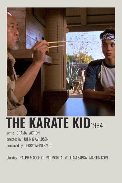 The Karate Kid - Ralph Macchio and Noriyuki Morita - Hollywood Martial ...