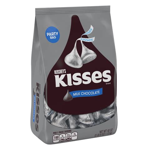 Hershey's Kisses, Milk Chocolate Candy, 40 Oz - Walmart.com