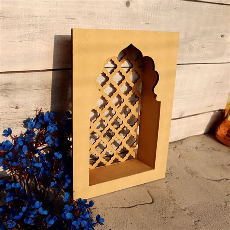 Rajwadi Mughal Styled Jali Jharokha Wall Panel – Handilane