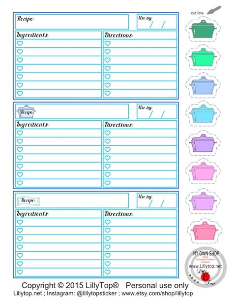 Algorithm and Recipe Stickers 的图像结果