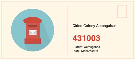 Cidco Colony Aurangabad Pin Code, District Aurangabad Maharashtra ...