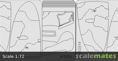 Spitfire Camouflage Scheme A, Eduard XS 522 (2000)