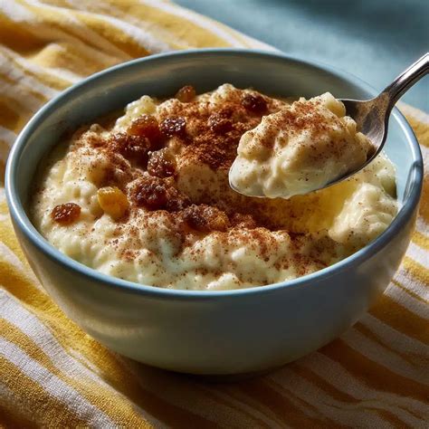 Best Old-Fashioned Creamy Rice Pudding Recipe - Comforting Dessert