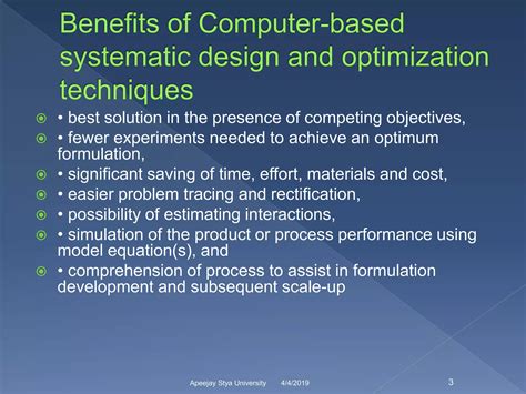 Image result for Computer Aided Formulation Development PPT