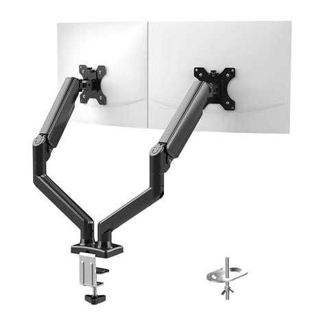 Grifema Gb2003 2 Dual Monitor Arm Desk Mount For 13 | Desertcart INDIA