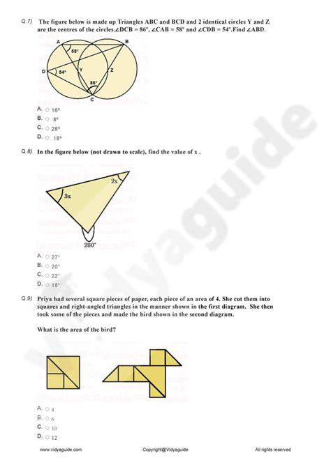 Class 7 Olympiad Prep– Tagged "IMO Worksheets"– Page 2– Olympiad tester