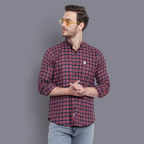 Red And Black Check Shirt - Buy Red And Black Check Shirt online at ...