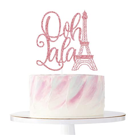 Buy Ooh LaLa Cake Topper, Paris Theme Cake Topper, Paris Party ...