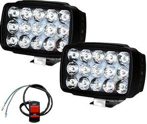 QUIRKY ZONE LED Fog Lamp Unit for Bajaj, Hero, Honda, TVS, Suzuki, KTM ...