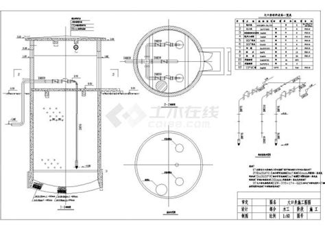 ф700消能井做法大样图纸|免费下载-图纸-水工业网